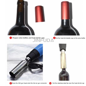 Máquinas al por mayor más vendidas, sellado térmico, envoltura superior de vino, pistola y máquina retráctil de Pvc con color y logotipo personalizados - Product Image 5