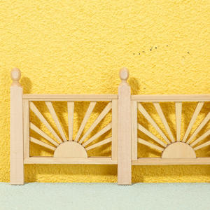 บ้านตุ๊กตาไม้ขนาดเล็กแบบ DIY 2025 1:12พร้อมราวจับระเบียงลานรั้วกันแดด-ว่างเปล่าธรรมดาสำหรับการเล่นที่สร้างสรรค์ - Product Image 4