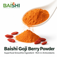 Natuurlijk gesproeid gedroogd Goji fruit Wolfberry poeder EU Biologisch Hoogwaardig Gezond Superfood Direct oplosbaar in water Rood Bulk