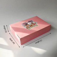 FSC Caja De Papel Personnalisé Pour Donuts Pastel Pizza Croissants Tartas De Huevo Alimentos Con Logotipo Pliable