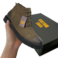 Beef Tendon Bottom High Top Shoes for Men, Martin Boots