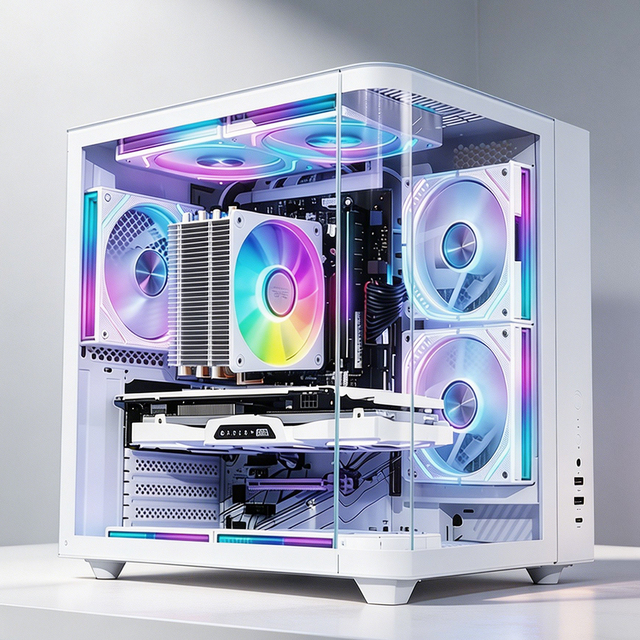 RTX 3060 12GB Ryzen 5 7500F 16GB DDR5 1TB NVMe SSD High Performance ESports AI PC Desktop Computer Gaming PC