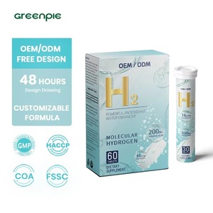 Integratore Alimentare Energetico Vigo, Compresse di Idrogeno 12ppm, Compresse Effervescenti di Idrogeno e Magnesio - Product Image 1