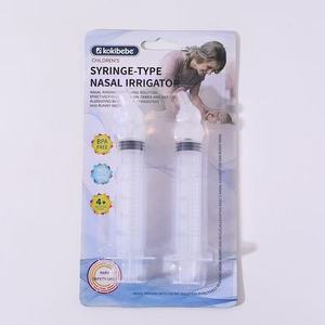 Irrigateur nasal transfrontalier pour bébé avec embout souple, irrigateur nasal simple pour tout-petits, et aspiration du mucus nasal. - Product Image 4