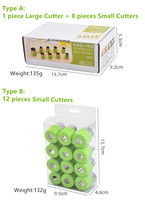 Keuken Gadget Rvs Diy Bento Cake Decoratie Mal Chocolade Brood Koekje Sandwich Fruit Groente Cutters Set