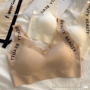 Reggiseno push-up senza ferretto da donna, <span class=keywords><strong>bralette</strong></span> a copertura totale anti-cedimento, intimo traspirante e confortevole senza cuciture per tutti i giorni - Product Image 3