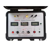 Testeur de résistance d'isolement réglable 0,5 kV, 1 kV, 2,5 kV, 5 kV, 10 kV, 15 kV