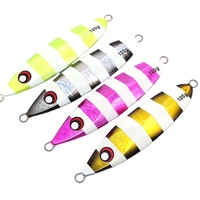 Castfun-anzuelos de METAL de tono lento para Pesca en agua salada, 60g, 80g, 100g, 150g