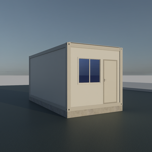 Casas contenedor prefabricadas de 20 pies de Venta caliente Gatos con baños Apartamentos - Product Image 1