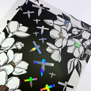 Stampe Artistiche Personalizzate con Olografia Digitale, Poster Floreali Botanici, Stampe Anime <span class=keywords><strong>Manga</strong></span> e Giochi per Decorazione Murale - Product Image 4