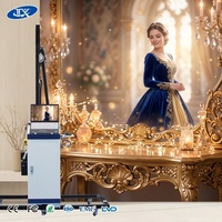 Máquina de Impresión Vertical de Alta Precisión con Tinta Eco Solvente, Impresora de Inyección de Tinta Automática de Pie para Diseño de Interiores y Murales