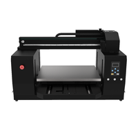 Impresora UV de Cama Plana de Escritorio con Doble Cabezal de Impresión A3 6050 Xp600, la Más Popular, para Impresión de Tarjetas y Carcasas de Teléfono