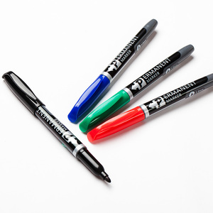 Rotulador de alta capacidad, marcador de aceite grueso <span class=keywords><strong>para</strong></span> grafiti, papel, <span class=keywords><strong>porcelana</strong></span>, vidrio, oficina, negro/rojo/azul - Product Image 1
