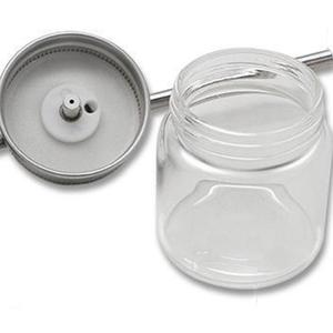 Silicone and Plastic Talc <b>Powder</b> Blower Puffer Refillable Talcum Spray Bottle for <b>Hair</b> Salon <b>Styling</b> Paper Handle - Product Image 4