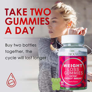 WXW Slimming Power Support <b>Gummies</b> <b>Weight</b> <b>Loss</b> <b>Gummies</b> Healthy Diet Slimming Gummy - Product Image 2