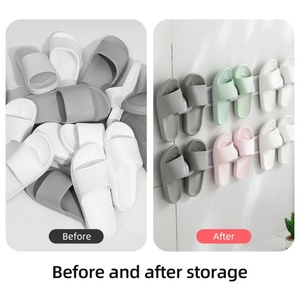 Support OEM Bathroom <b>Wall</b> Mounted <b>Shoes</b> <b>Rack</b> Storage <b>Rack</b> Slipper Towel Holder Door Towel Organizer <b>Rack</b> Holder <b>Shoes</b> Hanger - Product Image 5