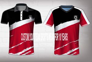 Sublimated Polo <b>Shirt</b> 100% Polyester Custom Sports Polo <b>Shirts</b> - Product Image 3