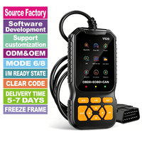 Lector de Códigos del Sistema del Motor OBD2 V520, Herramienta de Análisis de Diagnóstico de Vehículos Elm327, Escáner de Vehículos OBD, CE, FCC, RoHS
