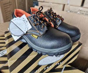 Chaussures de sécurité en cuir gaufré ZYF, réparation de quai, prévention des rayures, exploitation minière, <span class=keywords><strong>bottes</strong></span> de travail anti-perforation avec embout en acier HSB265 - Product Image 6