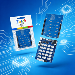 Module d'extension Zetok économique pour contrôleur programmable <span class=keywords><strong>Arduino</strong></span> R3, idéal pour une utilisation en classe. - Product Image 1