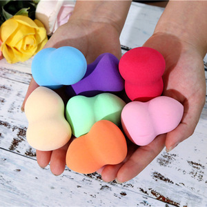 Esponja de maquillaje hidrofílica en forma de calabaza, esponja para base de maquillaje tipo cojín, esponja de maquillaje sin látex con forma de gota de agua, brocha de maquillaje - Product Image 2