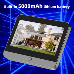 3MP Smart Life Tuya 1080P WiFi Türklingel Auge Guckloch Kamera 5000mAh Batterie PIR Bewegungs melder IR Alexa Google Digital <span class=keywords><strong>Viewer</strong></span> - Product Image 3