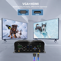Processeur de 11e génération ordinateur industriel Core i7 1165G7 i5 1135G7 2*2.5G Lan 24V DC 6COM système intégré mini PC 3G/4G module