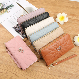 2026 New Long <b>Wallet</b> Korean Simple Double-<b>Zip</b> Multi-Card Coin Purse Luxury <b>Wallet</b> for Women - Product Image 2