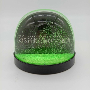 الاكريليك شلال الجدة فقاعة الحمم متوهجة البريق بريق لامع الترتر الثلج العائم الصورة غلوب مع الماء السائل - Product Image 6