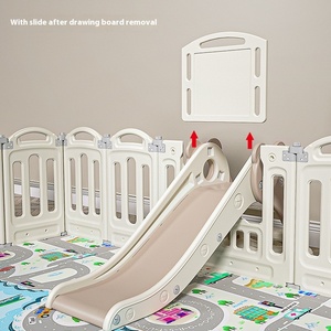 <span class=keywords><strong>Parc</strong></span> d'Éveil Moderne « Pingouin » pour Enfants, Clôture de Sécurité Intérieure pour Bébé, Tapis de <span class=keywords><strong>Sol</strong></span> pour <span class=keywords><strong>Parc</strong></span> d'Attractions et Protection de Jeu en Salle de Sport - Product Image 4