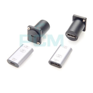 USB3.1 Type C femelle vers DisplayPort femelle convertisseur de montage sur panneau USB C vers DP XLR <span class=keywords><strong>Format</strong></span> adaptateur de baril de montage sur châssis - Product Image 4