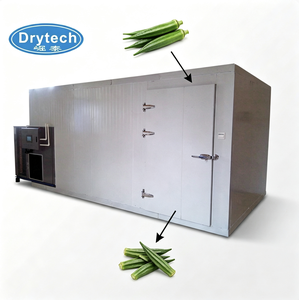 Deshidratador de Alimentos Comercial a Gran Escala de Acero Inoxidable para Frutas y Verduras; Apto para Cebollas, Patatas, Manzanas - Product Image 1