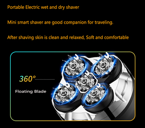 Rasoir Électrique Rechargeable Professionnel pour Hommes, 5 Lames Magnétiques, pour Barbe et Corps - Meilleure Vente - Product Image 4