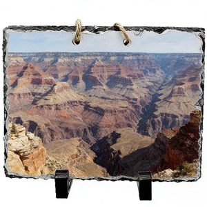 Peinture sur <span class=keywords><strong>ardoise</strong></span> personnalisée par sublimation thermique avec cordon, idéale pour les décorations murales suspendues. - Product Image 6