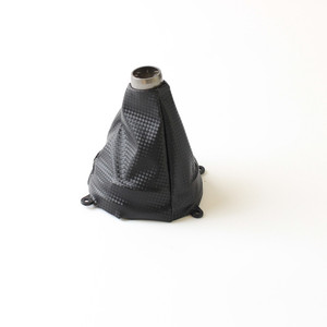Funda protectora de fibra de carbono para palanca de cambios de coche, pieza de repuesto para Honda Civic - Product Image 5