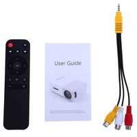 Miniproyector led portátil para cine en casa, barato, de bolsillo, YG300