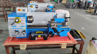 Tour à métaux horizontal miniature CJM250 facile à utiliser avec certificat CE, écologique et économe en énergie