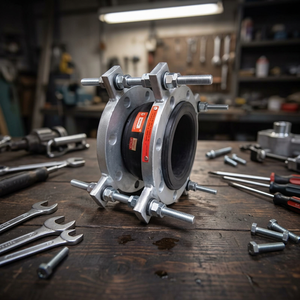 ข้อต่อยางแบบยืดหยุ่น Easyflex Floating Flange ขนาด 2-1/2 x 6 นิ้ว NEO PN20 ระบบเชื่อมต่อท่ออุตสาหกรรมแบบยืดหยุ่น - Product Image 4