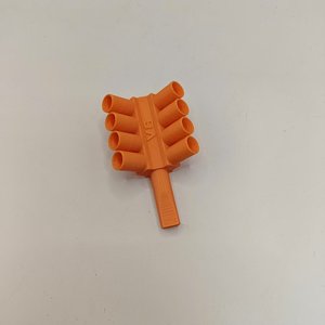 Soporte de Motor Reutilizable de Plástico LM LM25475 8 Veces Felicidad Herramienta Auxiliar para Fumar Diseño Moderno Portátil - Product Image 4