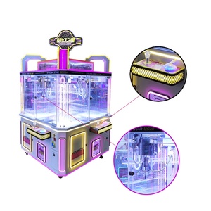 เครื่องเกมแจกของขวัญในห้องพัก คุณภาพสูง ใช้เหรียญ ร้านขายของขวัญน่ารัก เครื่องเกมตุ๊กตาหยอดเหรียญ เครื่องเกมคีบตุ๊กตา - Product Image 3