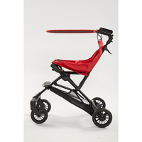 Vente chaude poussette bébé légère voyage pliable poussette bébé landau pour avion