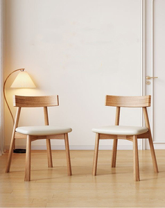 Moderno semplice in legno massello sedia da pranzo Nordic ristorante schienale sedia mobili per la casa studio Hotel tavolo da pranzo <span class=keywords><strong>e</strong></span> sedia sgabello - Product Image 1