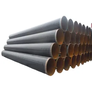 Bs En 10224 48 Inch Middle Diameter Ssaw Carbon Spiral Welded Steel Pipe Suppliers