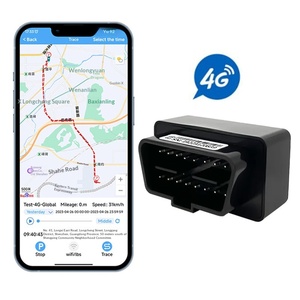 Rastreador GPS Mini 4G OBD con Google Maps, Sin Instalación, <span class=keywords><strong>Seguimiento</strong></span> de Ubicación en <span class=keywords><strong>Tiempo</strong></span> <span class=keywords><strong>Real</strong></span>, Resistente al Agua, Certificado ROHS, para Vehículos y Activos - Product Image 1