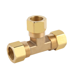 Xiangjia Machinery Forged Reducing Tee Brass Fittings 14*14*18 Water Plumbing Rigid - Product Image 4
