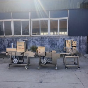 Máquina Automática para Rebozar Camarones de 1.05kw y 200kg/h para Pollo, Raíz de Loto, <span class=keywords><strong>Berenjena</strong></span>, Carne Crujiente y Alimentos Fritos - Product Image 6