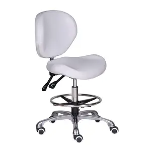 Salon Furniture Beauty Hairdresser Barber Stool Chair Drafting Chair With Backrest Home Office Barber Shop Hair Salon Chair