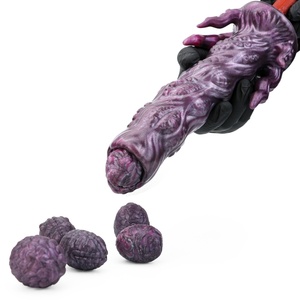 N-MR5306 Dildo de Monstruo Alienígena de Fantasía con Ovipositor, Dildo Alienígena Realista de Silicona para Mujeres y Hombres, Juguete Sexual para Adultos - Product Image 5