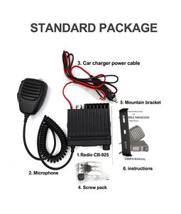 <span class=keywords><strong>Radio</strong></span> mobile amateur intelligente de 10 mètres CB-<span class=keywords><strong>925</strong></span> Mini CB Talkie-walkie mobile AM <span class=keywords><strong>FM</strong></span> <span class=keywords><strong>Radio</strong></span> de voiture - Product Image 6