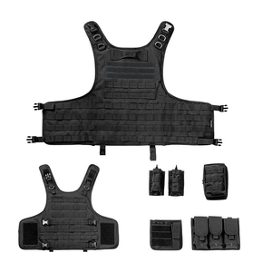 Gilet modulaire robuste Kango MOLLE avec pochettes pour magazines, radio et matériel médical - Product Image 2